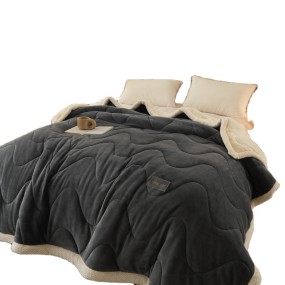 Winter Set Supplier - Thick Flannel Velvet Sherpa