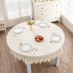 Table Cover Manufacturer - New Thickened Carved Velvet