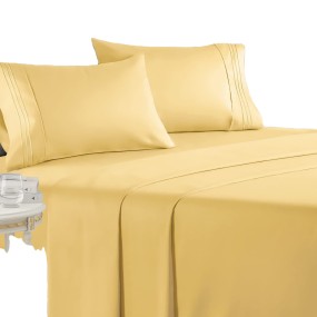 Bed Sheet Set Factory - Custom Cotton Feeling Embroidery