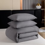 Quilt Set Manufacturer - Solid Color All Season Down Alternative