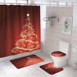 Shower Curtain Supplier - 180x180cm Waterproof with Hooks