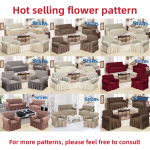 Sofa Cover Set Manufacturer - Seersucker Jacquard Full Elastic