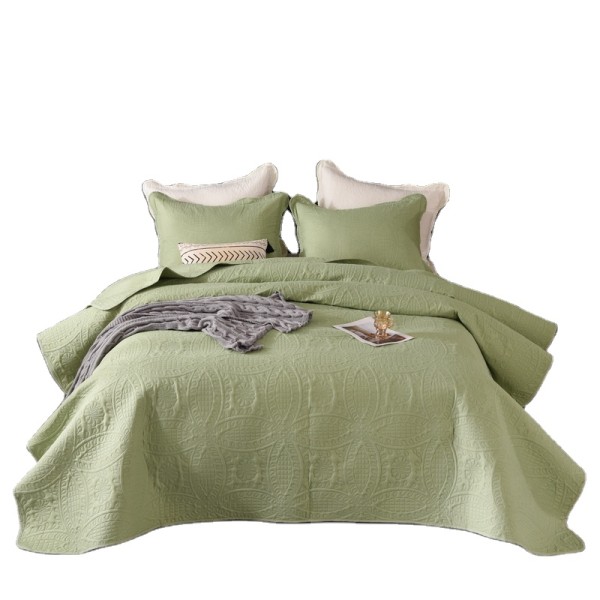 Bedspread Set Supplier - 3PCS Heat Ultrasonic King Size