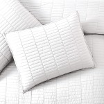 Bedspread Set Factory - King Size White Lightweight Coverlet