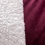 Quilt Supplier - Velvet Dark Color Sherpa Fleece