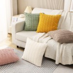 Decorative Pillow Supplier - Nordic Corduroy Plain Cushion