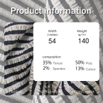 Blended Fabric Supplier - 140GSM Cotton Polyester Tencel