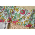 Decorative Fabric Factory - Pastoral Retro Floral Woven