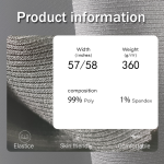 Warm Fabric Factory - 360GSM 100% Polyester Twill