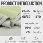 Cotton Spandex Fabric Factory - Single Jersey Soft Stretch