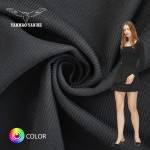 Recycling Fabric Supplier - 275GSM Black Blended Yarn