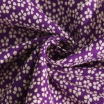 Cotton Fabric Factory - Custom Flower Plants Woven Textile