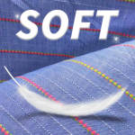 Polyester Cotton Fabric Manufacturer - 96GSM Twill Stripe Blended