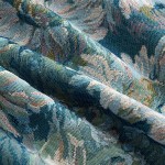 Jacquard Fabric Supplier - Vintage Floral Cotton Polyester