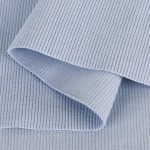 Knitted Ribbed Fabric Supplier - Polyester Spandex 2x2