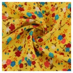Printed Fabric Manufacturer - 100% Cotton Floral Poplin Silk