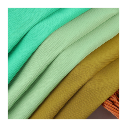 Chiffon Fabric Supplier - 100% Polyester Smooth Wrinkle