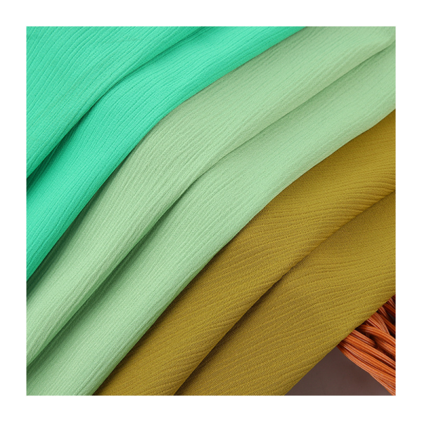 Chiffon Fabric Supplier - 100% Polyester Smooth Wrinkle