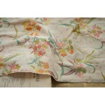 Floral Jacquard Fabric Supplier - Small Soft Woven Bouquet