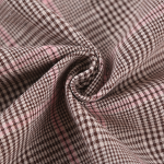 Houndstooth Fabric Manufacturer - Cotton Large Plaid Woven