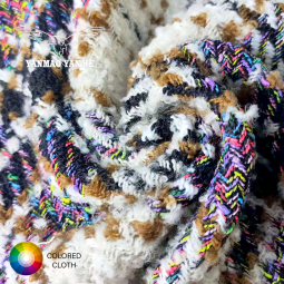 Woolen Fabric Supplier - 495GSM Jacquard Wool Blended