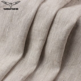 Pure Linen Fabric Factory - 235GSM Heavyweight Natural