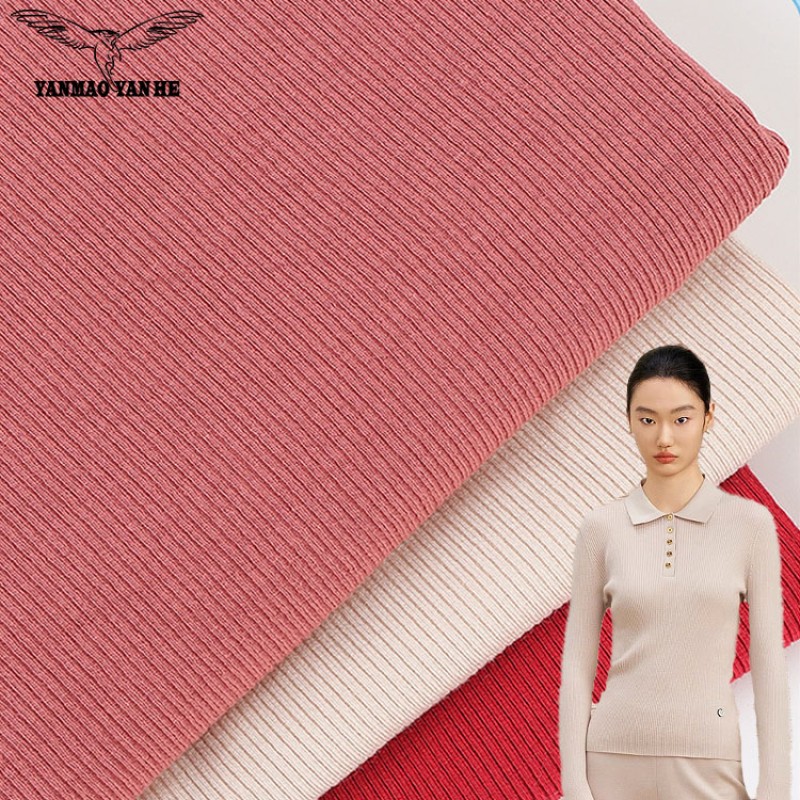 Rayon Spandex Fabric Factory - 2x2 Soft Stretch Breathable