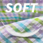 Check Fabric Manufacturer - 118GSM Polyester Cotton Colorful