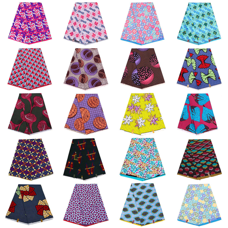 Batik Fabric Supplier - 100% Polyester Ethnic Head Scarves