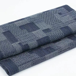 Jacquard Denim Supplier - Twill Washed Plaid Pattern