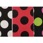 Organic Cotton Fabric Manufacturer - Big Polka Dots Woven