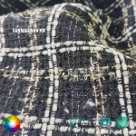 Tweed Fabric Manufacturer - 265GSM Woolen Polyester Plaid