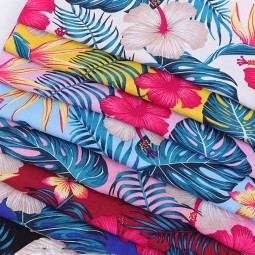 Printed Fabric Manufacturer - Custom Woven Floral Poplin Dress