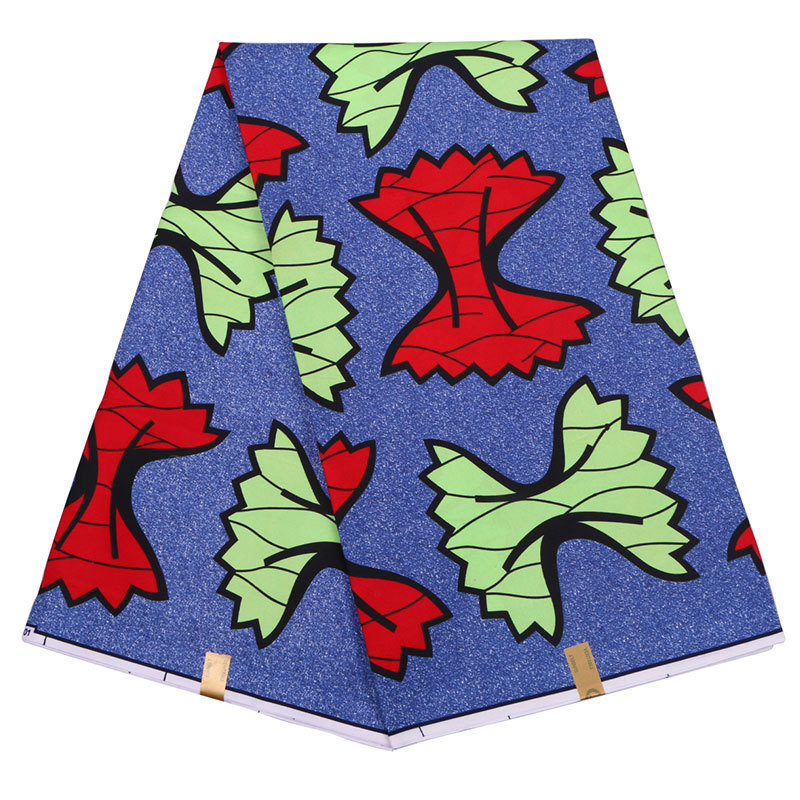 Batik Fabric Factory - Double-Sided Geometric Brocade