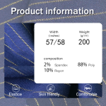 Blended Fabric Supplier - 200GSM Recycled Twill Stretch