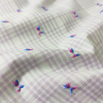 Recycled Fabric Manufacturer - 105GSM Recycled Plain Plaid