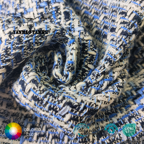 Jacquard Fabric Supplier - 260GSM Lux Polyester Cotton