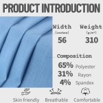 Linen Cotton Fabric Factory - 165GSM Plain Woven Breathable