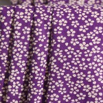 Cotton Fabric Factory - Custom Flower Plants Woven Textile