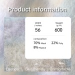 Alpaca Fabric Factory - 600GSM Poly Alpaca Wool Warm