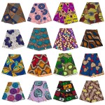 African Fabric Manufacturer - Double-Sided Geometric Batik
