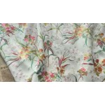 Floral Jacquard Fabric Supplier - Small Soft Woven Bouquet
