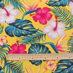 Printed Fabric Manufacturer - Custom Woven Floral Poplin Dress