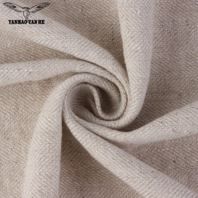 Herringbone Fabric Supplier - 210GSM Linen Cotton Solid