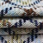 Knit Tweed Fabric Supplier - Polyester Rayon Viscose