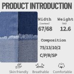 Stretch Denim Factory - Cotton Polyester Spandex 12.6OZ