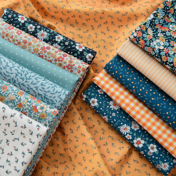 Poplin Fabric Manufacturer - 145cm Wide Cotton Floral