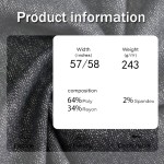 Suit Fabric Supplier - 243GSM Twill Yarn Dyed Stripe