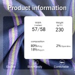 Polyester Fabric Factory - 230GSM Blended Yarn Dyed