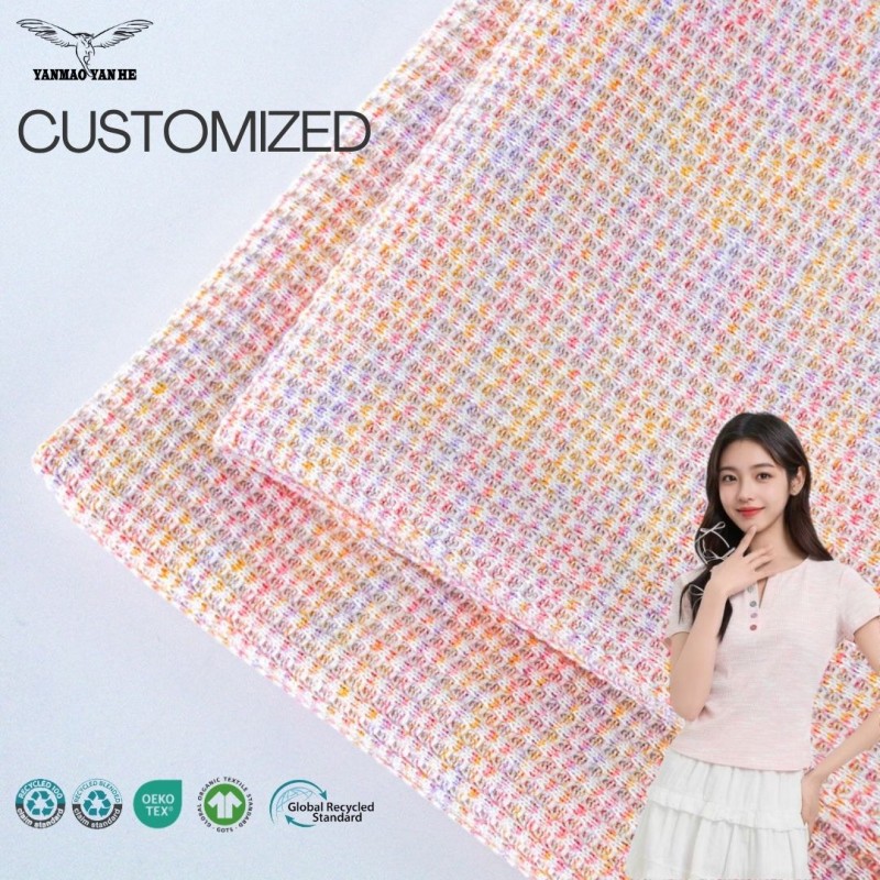 Waffle Fabric Factory - Polyester Cotton Knitted 400GSM